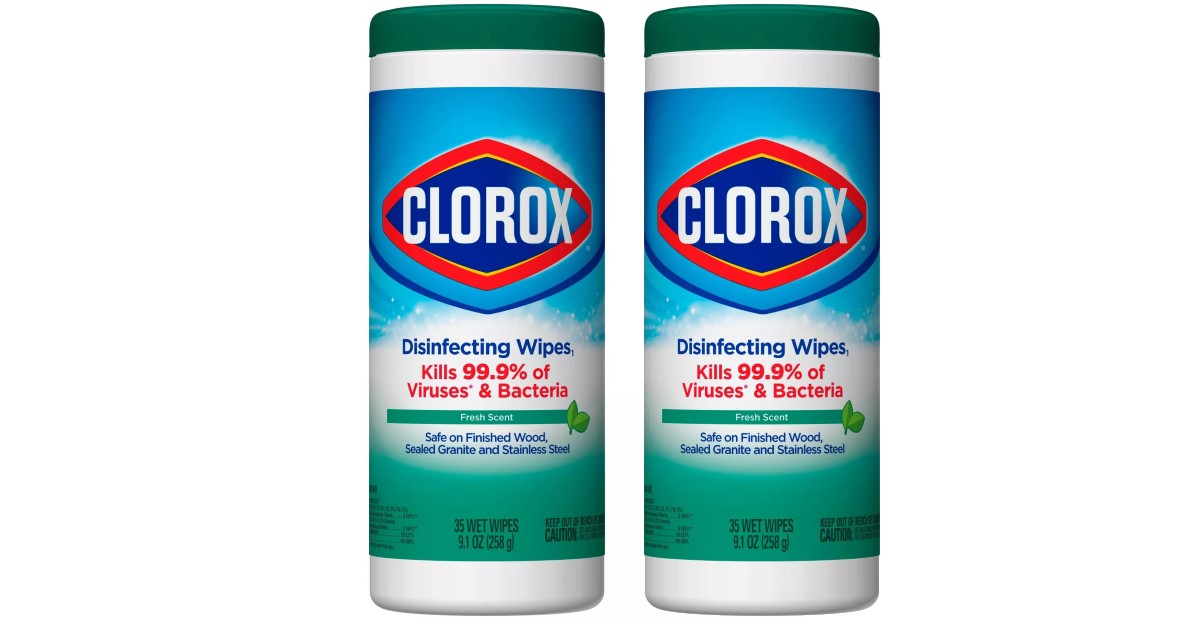 Back in Stock - Clorox Wipes $2.89 at Target 