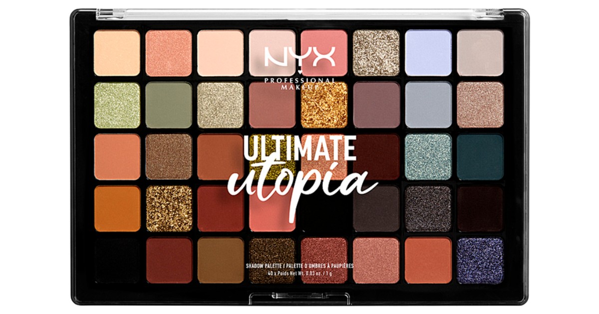 NYX Ultimate Utopia Shadow Palette ONLY 22.75 at Ulta (Reg 35