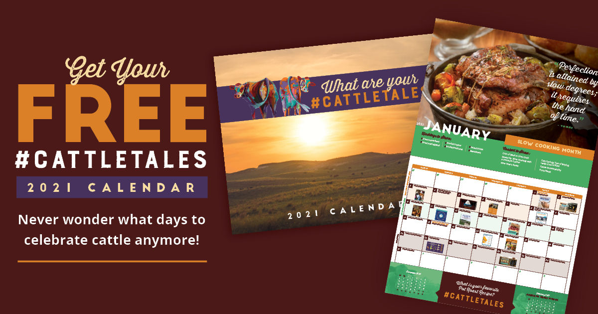 FREE CattleTales 2021 Calendar