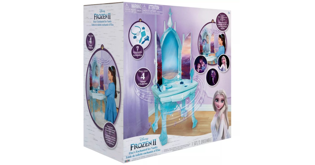 Disney Frozen 2 Elsa’s Ice Vanity ONLY $34.99 at Target (Reg $80)