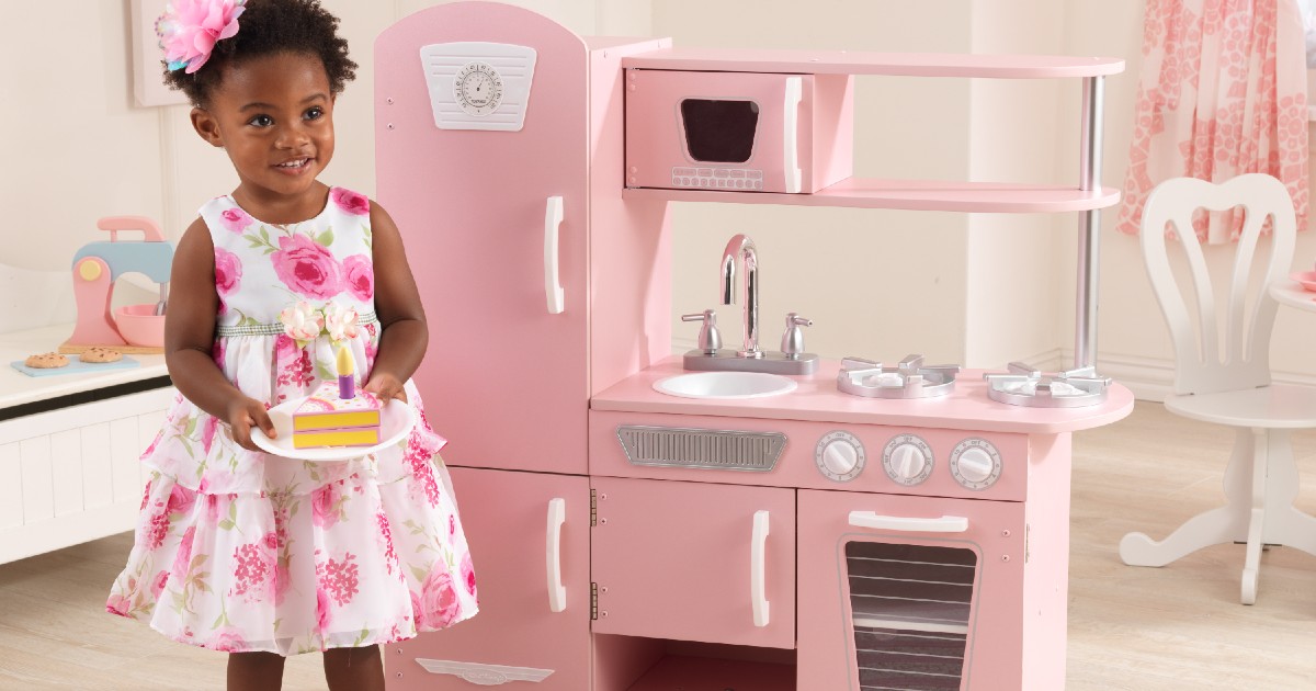 KidKraft Wooden Vintage Play Kitchen $79 (Reg. $150)