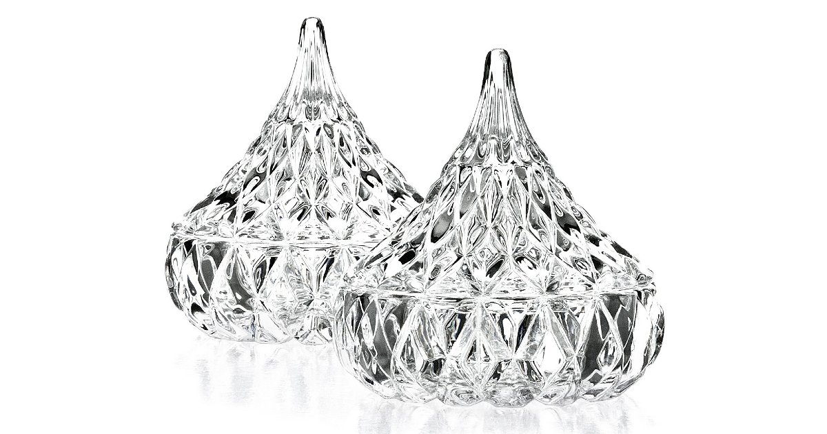 Crystal Hershey's Kiss Candy Dish ONLY $7.99 (Reg. $20)