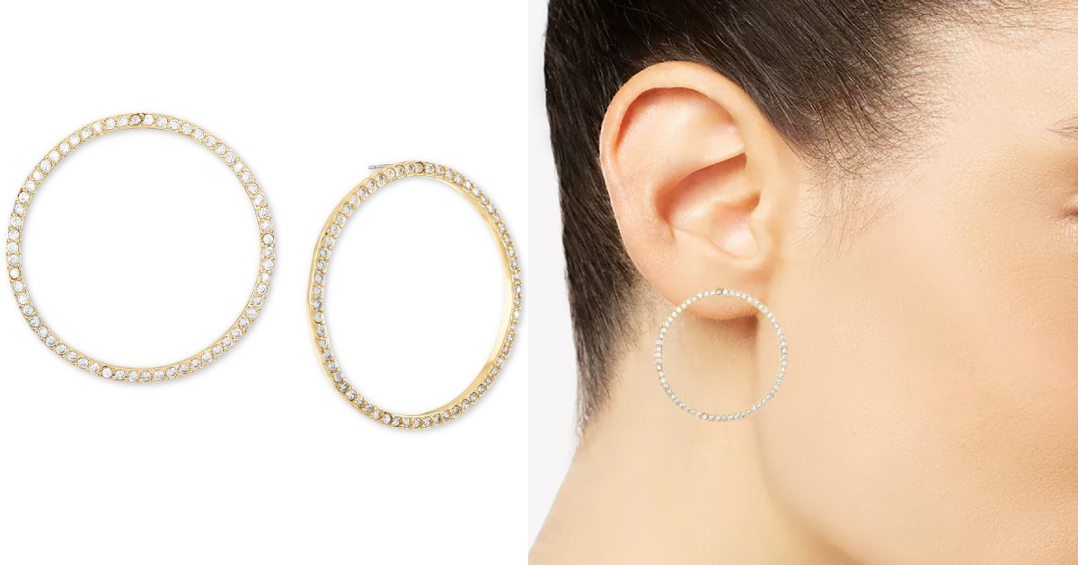 Front-Facing Hoop Earrings ONLY $4.96 at Macy's (Reg $30)