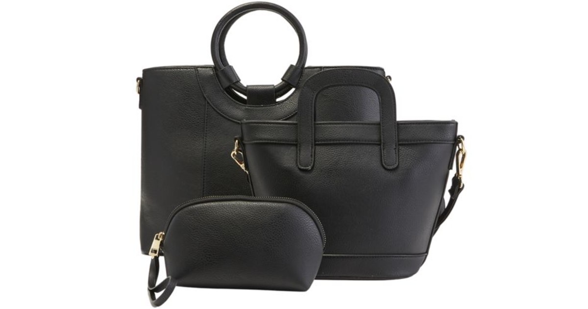 Kim Rogers 3-Piece Handbag Set ONLY $31 (Reg $78)