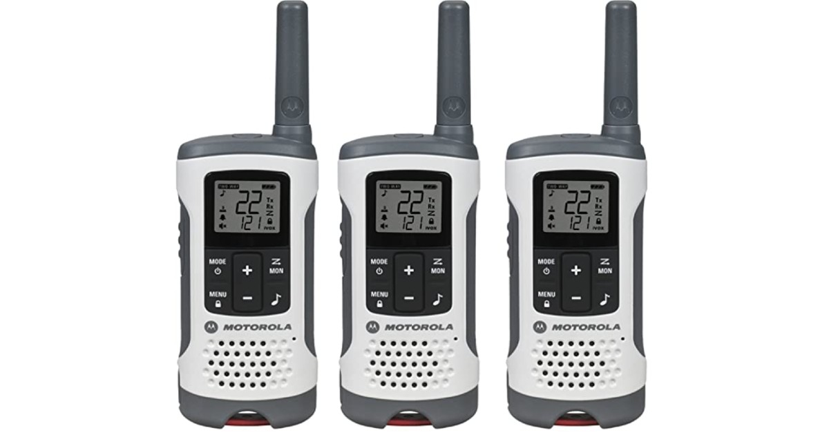 Motorola Talkabout Radio 3-Pack ONLY $59.99 (Reg $90)