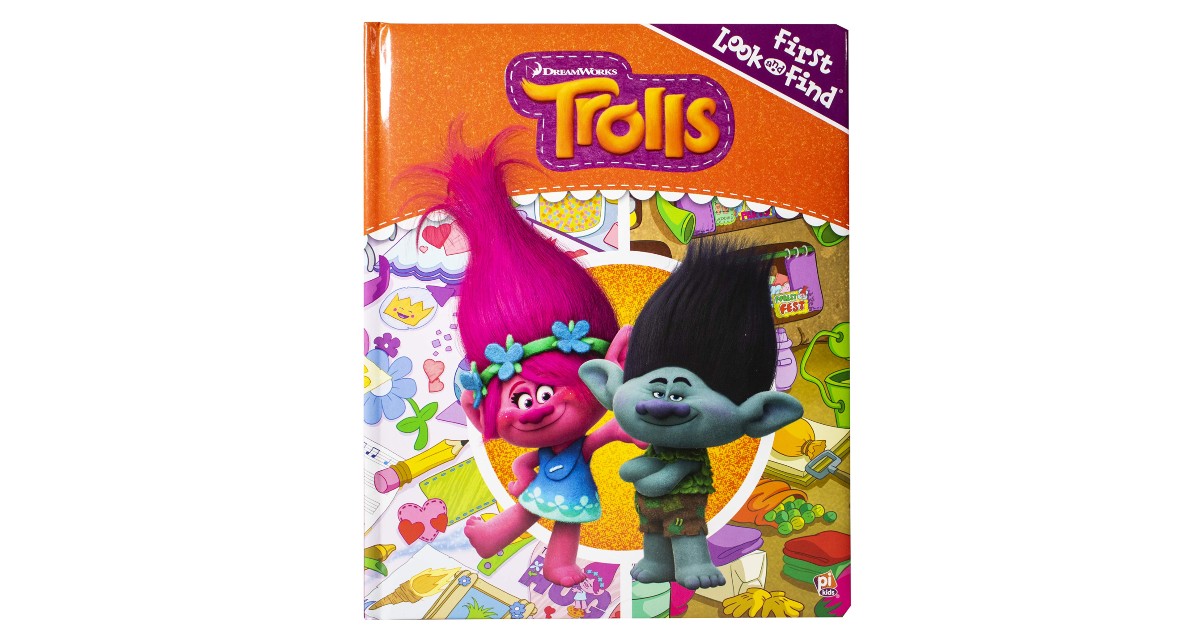 Trolls First Look and Find Activity Book ONLY $5 (Reg. $13)