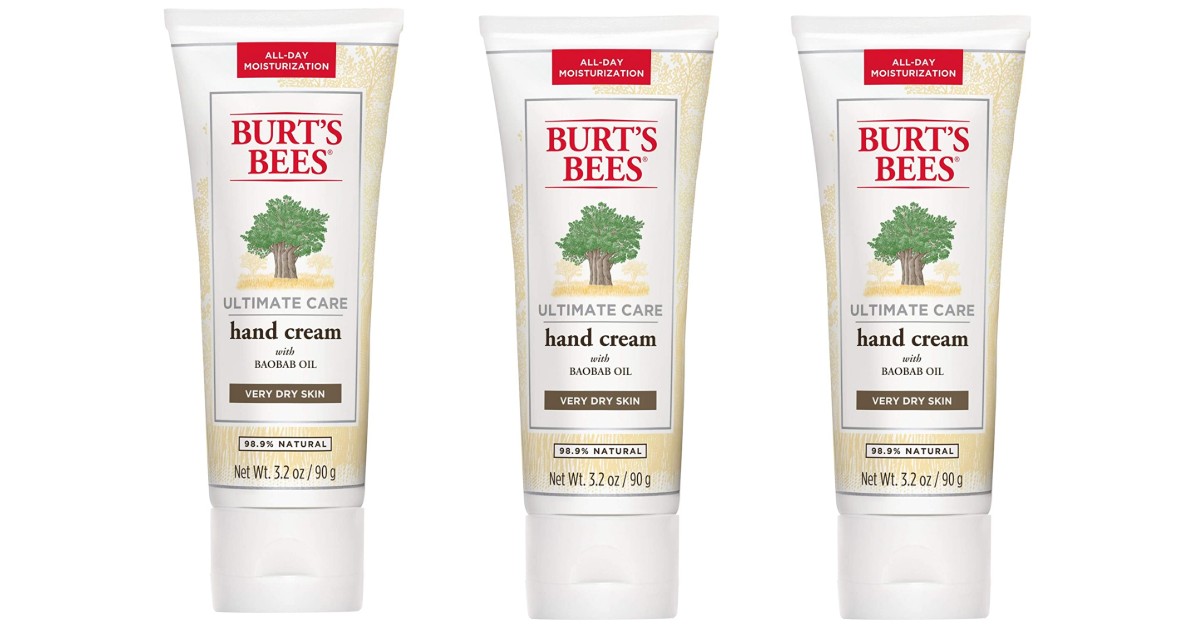 Burt’s Bees Hand Cream at Amazon