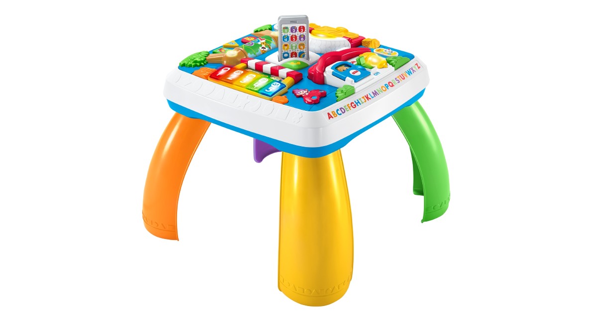 Fisher-Price Laugh & Learn Learning Table $19.91 (Reg. $40)