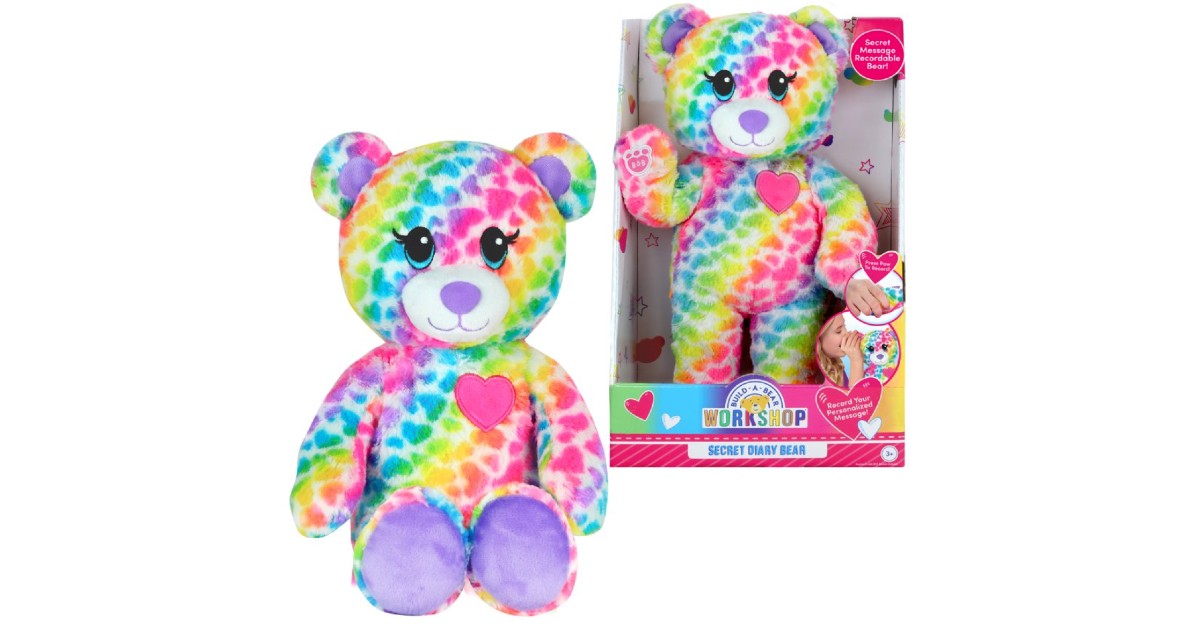 Secret Diary 12-Inch Plush Bear at Walmart