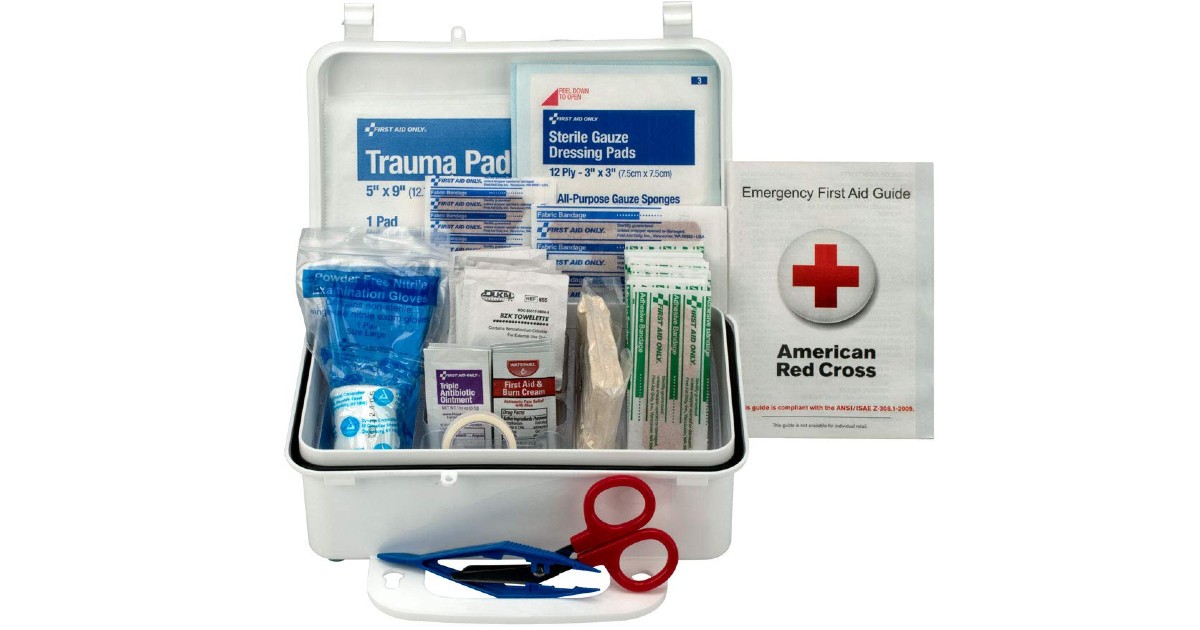 57-Piece First Aid Emergency Kit