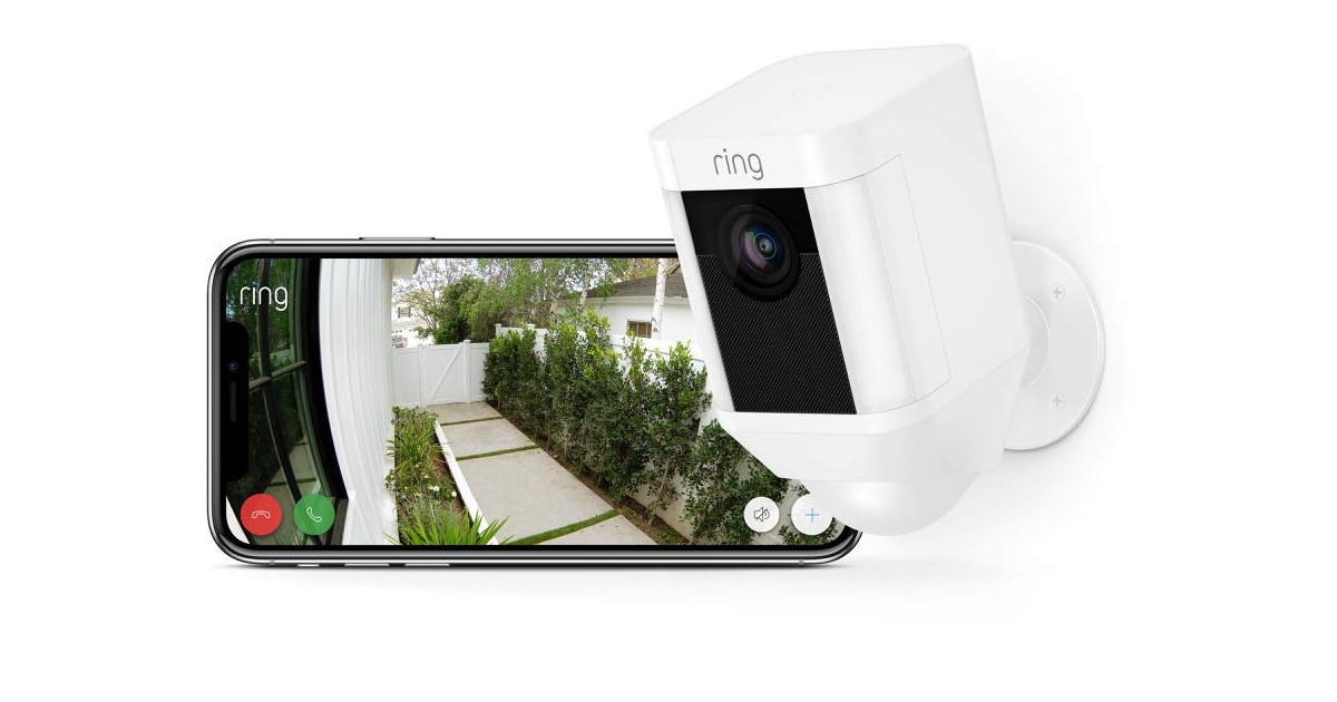 Save $109 on Ring Spotlight Cam with Echo Show 5