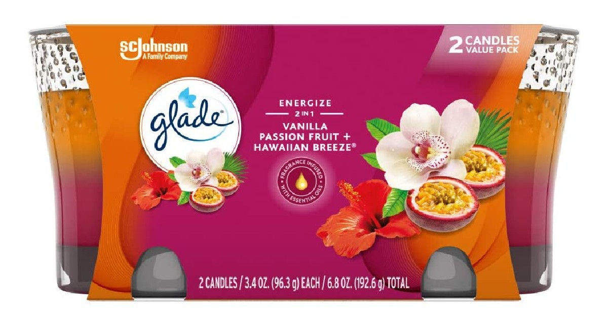 Glade 2in1 Jar Candle Air Freshener 2-Pack ONLY $3.73 (Reg. $6)