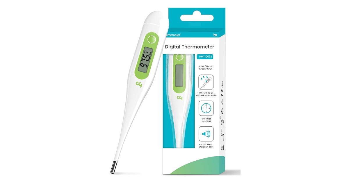 Medical Thermometer with Fever Alert ONLY $5.77 (Reg. $16)