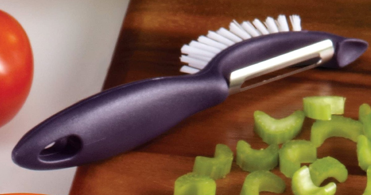 Rachael Ray Veg-a-Peel Brush and Peeler