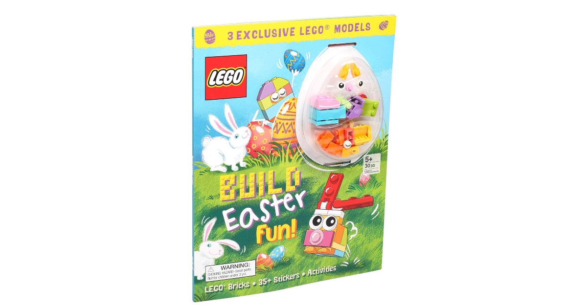 LEGO Build Easter Fun Book and Building Blocks ONLY $9.99