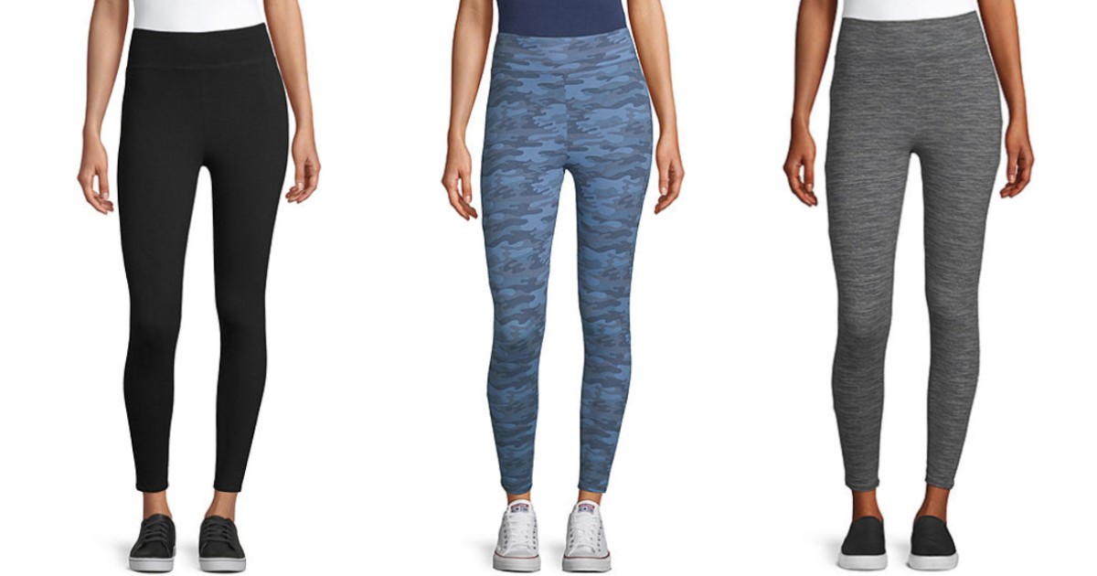 Women’s Leggings ONLY 4.79 at JCPenney (Reg 16) Daily Deals & Coupons
