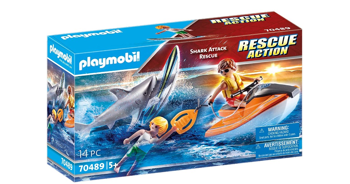 Playmobil Shark Attack and Rescue Boat ONLY $10.72 (Reg. $25)