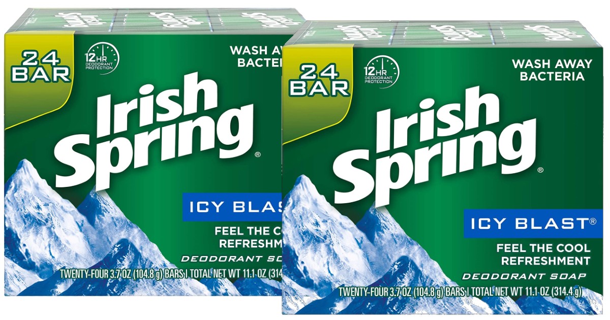 Irish Spring Men's Deodorant Soap at Amazon