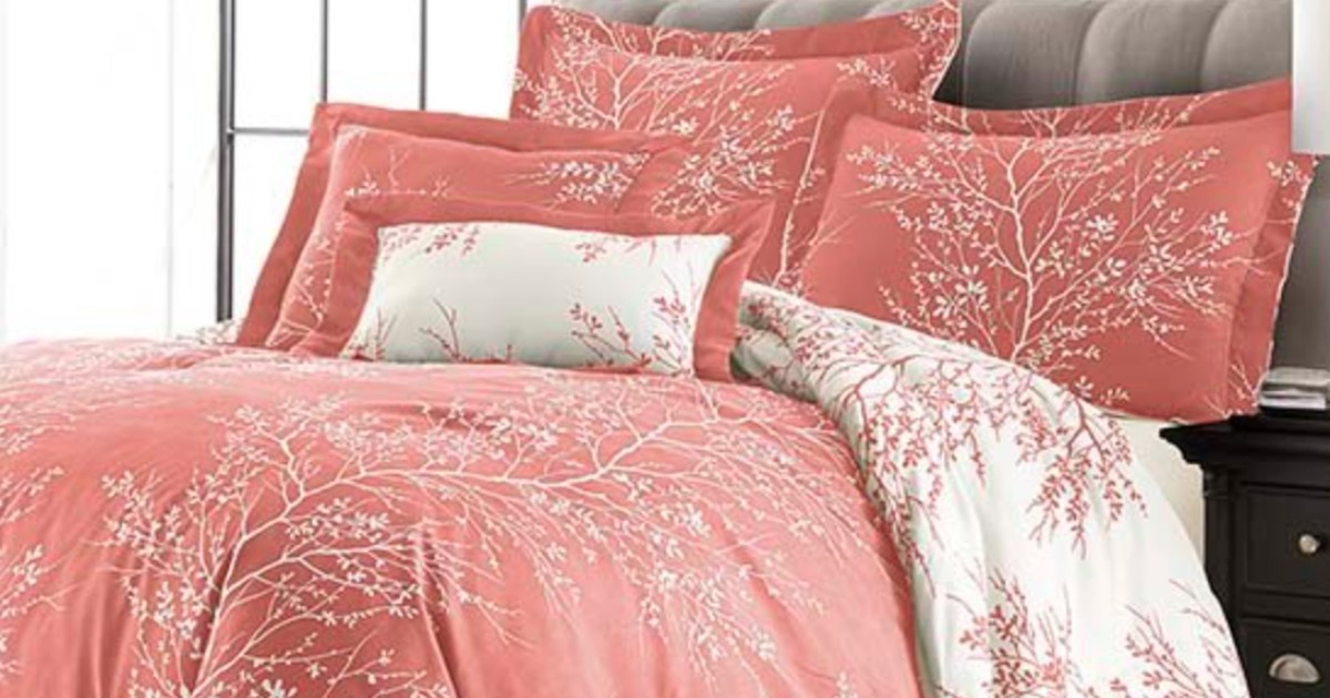 King & Queen 6Pc Foliage Comforter Set ONLY 49.99 at Zulily Daily
