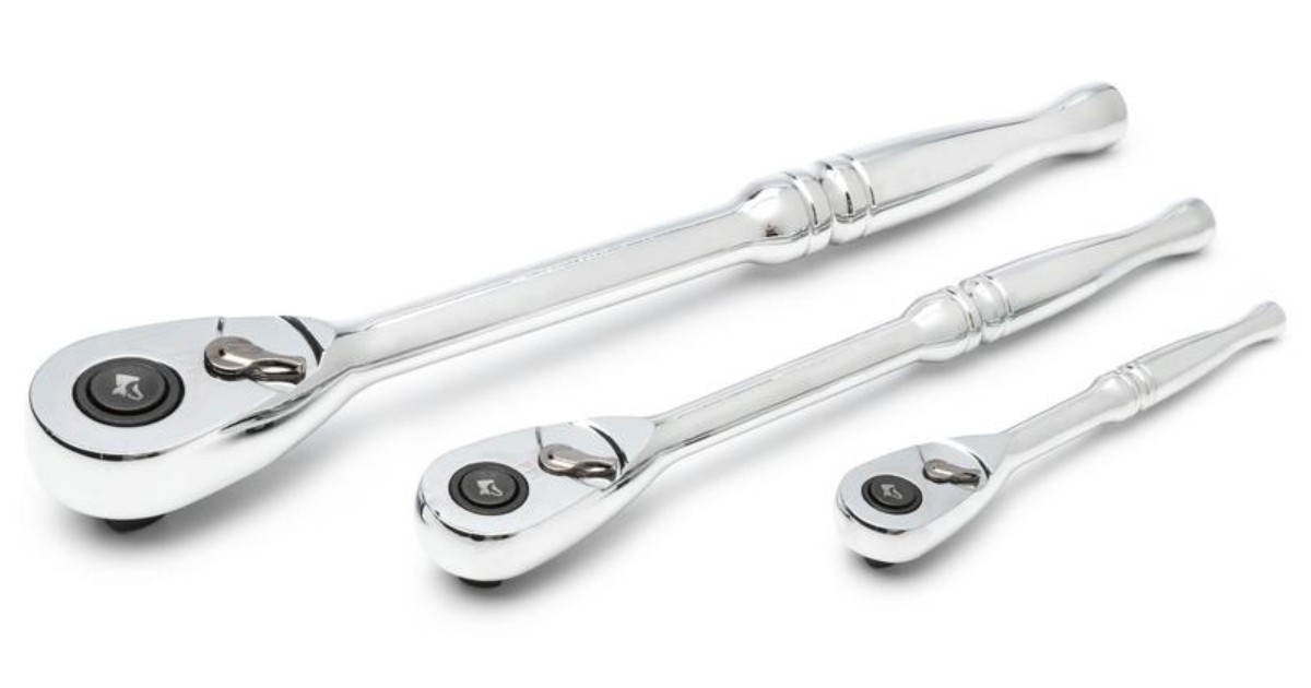 3-Piece Husky 144-Tooth Ratchet Set 