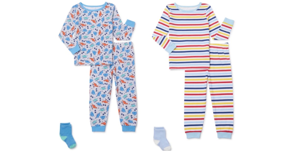 Toddler 3-Piece Pajama Sets at Walmart