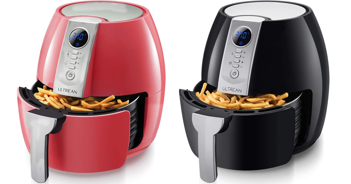 Ultrean 4.2Quart Air Fryer ONLY 59.49 Shipped (Reg 96) Daily Deals