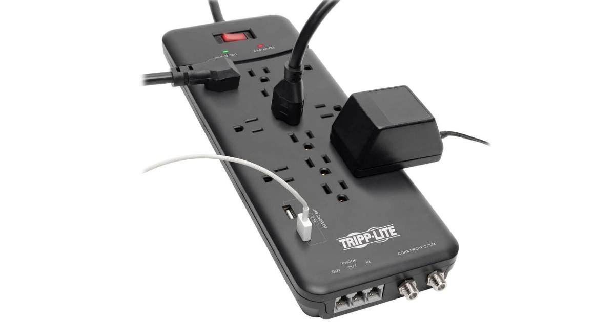 12-Outlet Surge Protector at Amazon