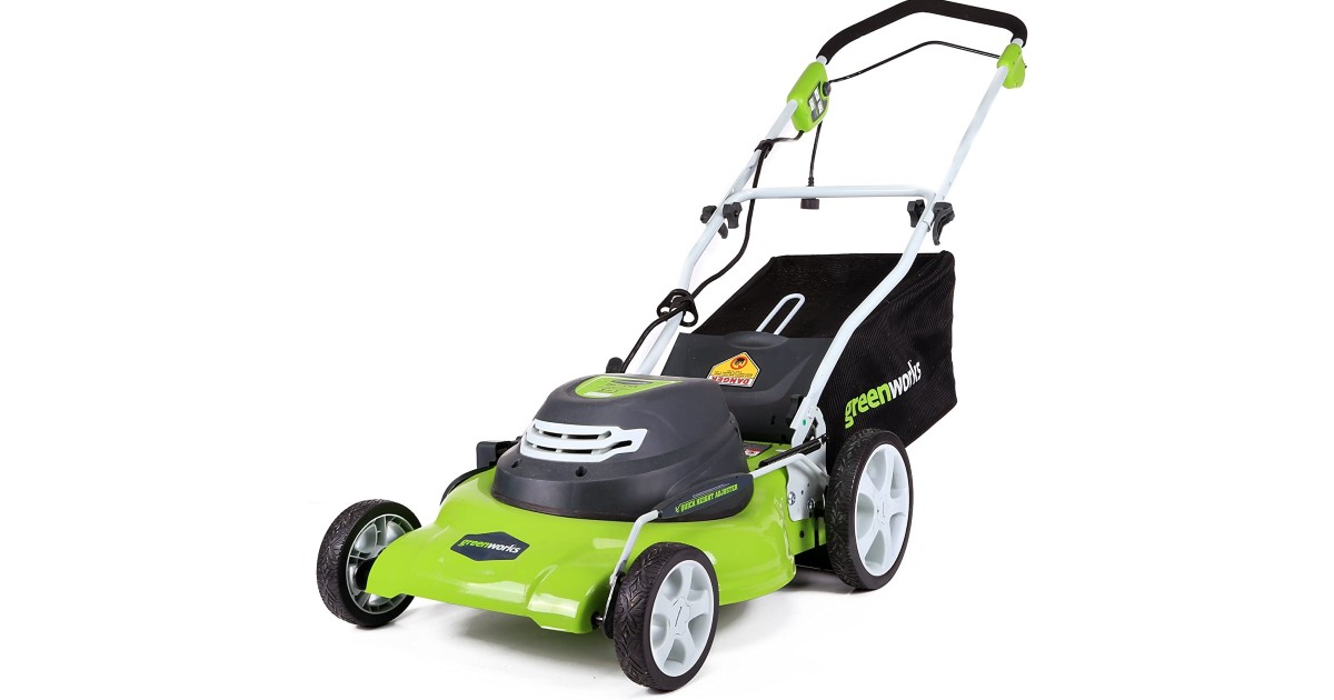 Greenworks Electric Corded Lawn Mower ONLY $134.99 (Reg. $230)