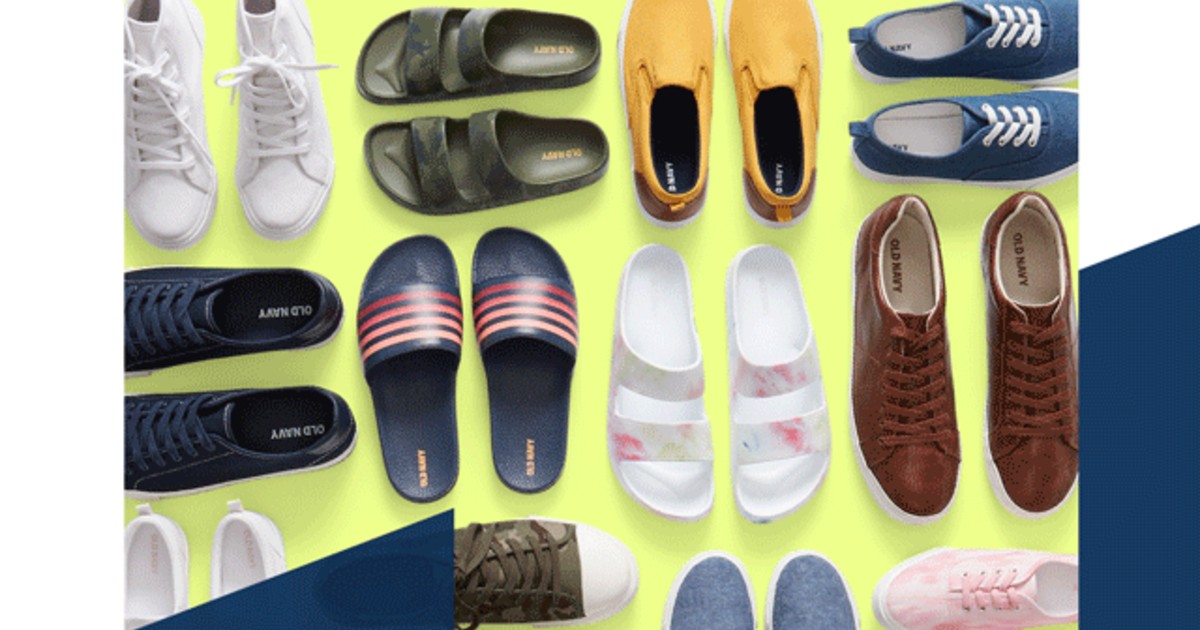 Today Only: 50% Off all Shoes at Old Navy