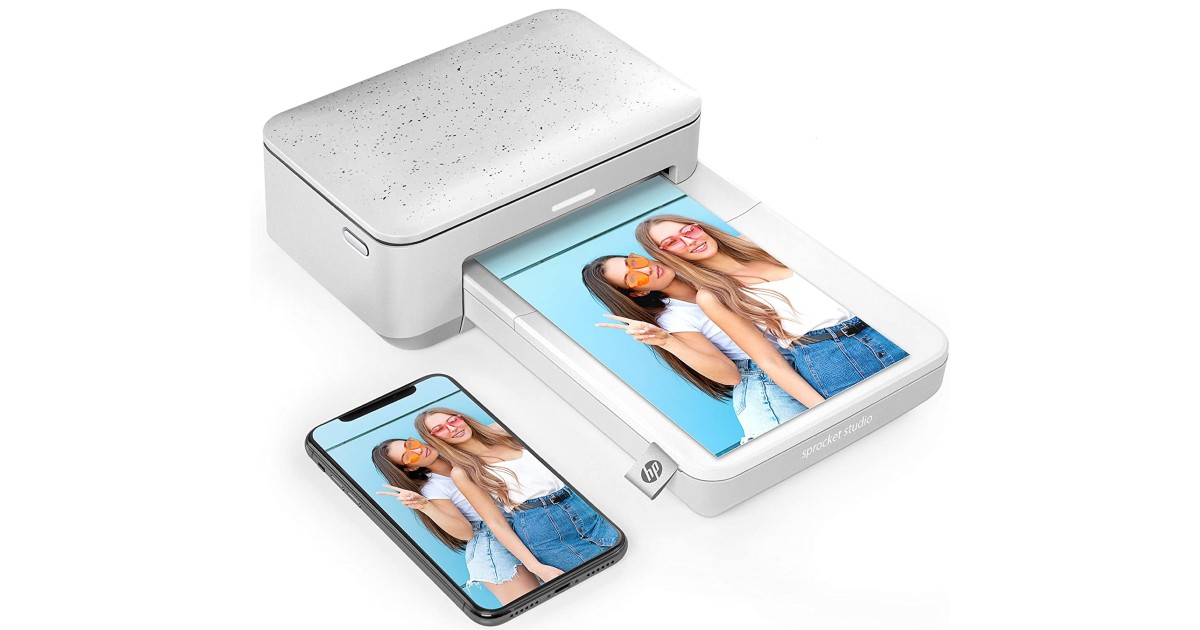 HP Sprocket Studio Instant Photo Printer ONLY 109.99 (Reg 160