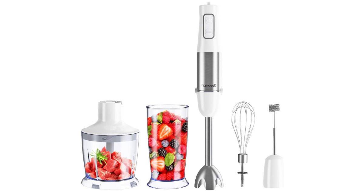 5in1 Stainless Steel Hand Blender ONLY 33.99 (Reg 60) Daily Deals