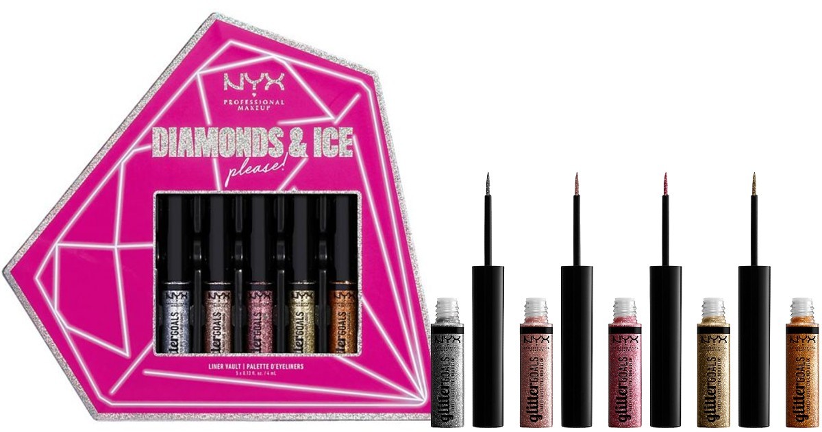 NYX Liquid Eyeliners 5-Piece Set