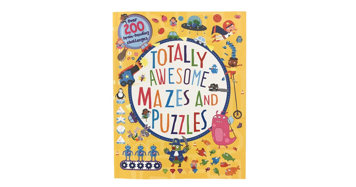 Totally Awesome Mazes and Puzzles ONLY $5.99 (Reg. $13)