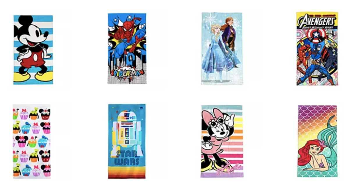 Today Only: Disney Beach Towels ONLY $10 (Reg. $17)
