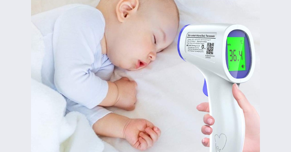 Non-Contact Forehead Thermometer at Amazon