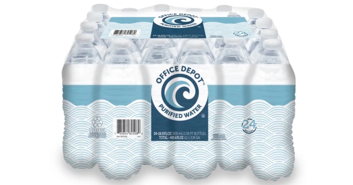 Purified Water Bottles 24-Pack