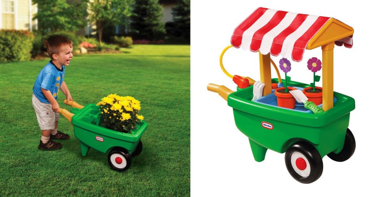 Little Tikes Garden Cart & Wheelbarrow ONLY 25 (Reg 40) Daily Deals
