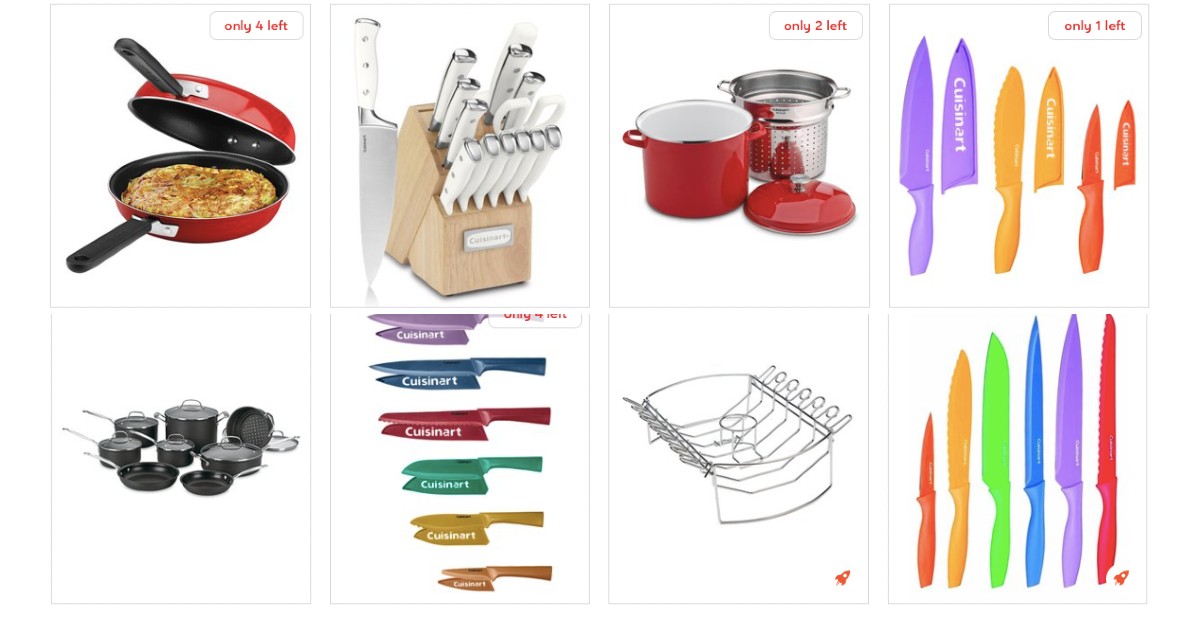 Up to 60% Off Cookware & Cutlery by Cuisinart + Exclusive 10% Off