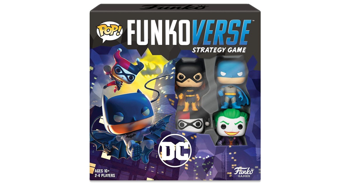 Funkoverse DC Comics 100 4-Pk Board Game ONLY $10.74 (Reg. $40)