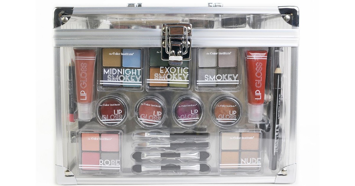 The Color Institute Makeup Set with Case ONLY $17.50 (Reg $50)