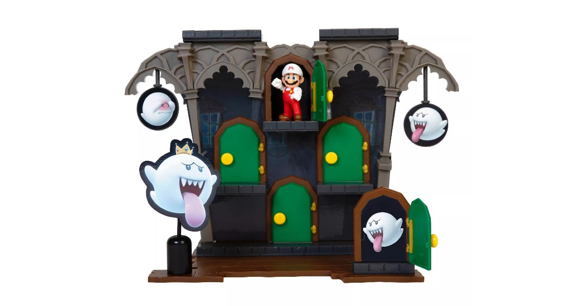 Nintendo Deluxe Boo Mansion Playset at Target