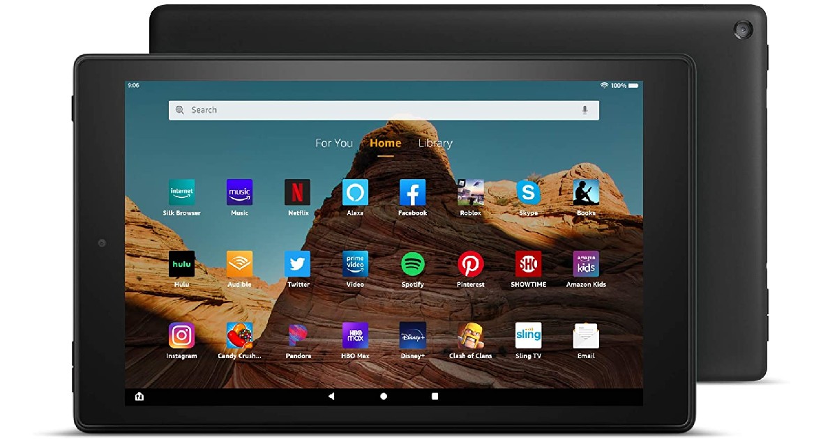 Fire HD 10 Tablet 64GB at Amazon