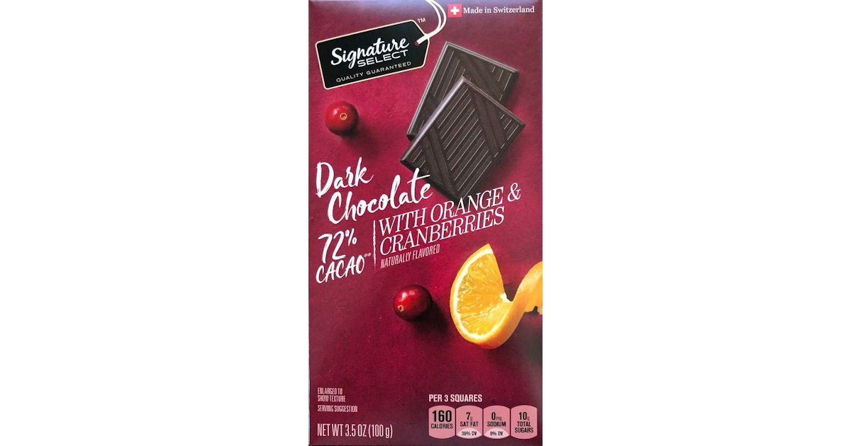 Free Signature SELECT Chocolate Bar at Safeway & Albertsons Free Product Samples