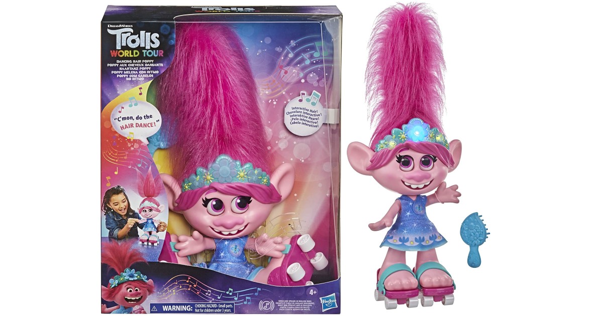 Trolls Doll with Moving Hair