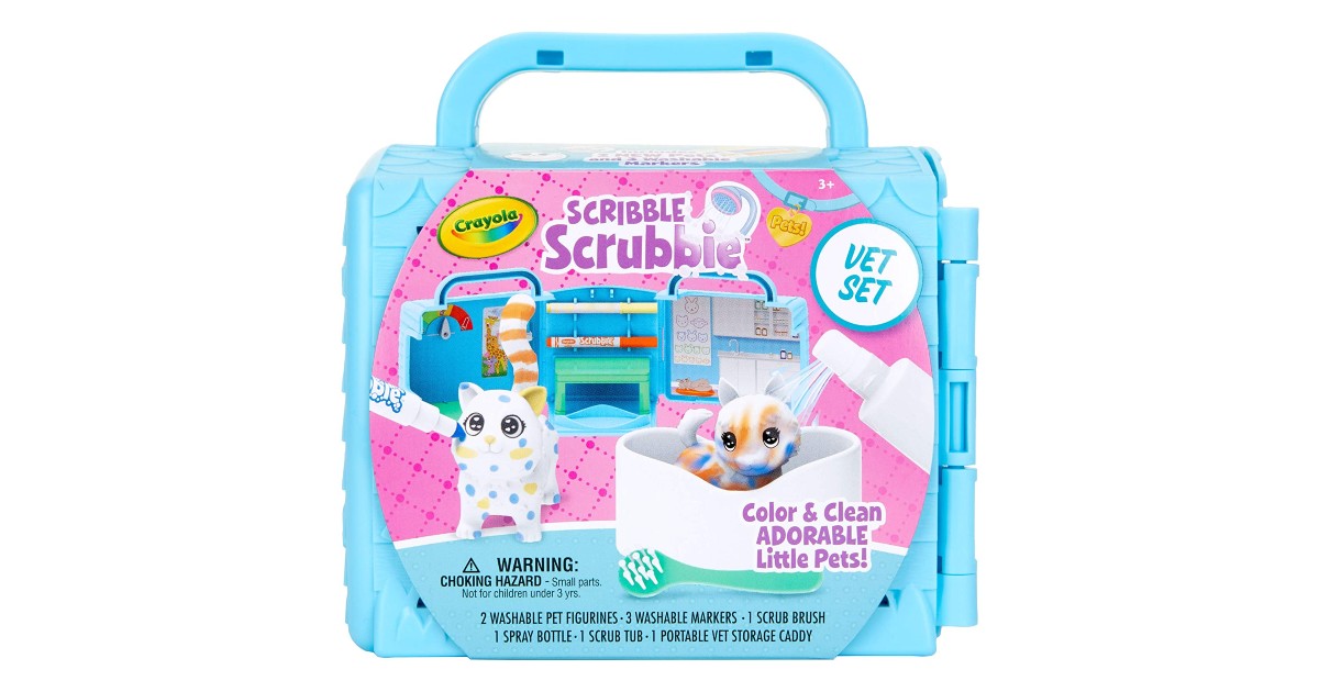 Crayola Scribble Scrubbie Pets ONLY $6.49 (Reg. $15)