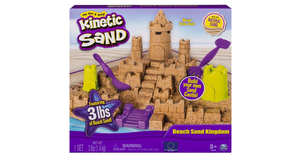 Kinetic Sand Beach Kingdom Playset ONLY $11.80 (Reg. $20)
