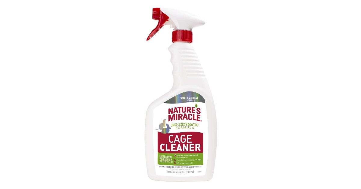 Nature’s Miracle Cage Cleaner ONLY 3.35 Shipped (Reg. 8) Daily