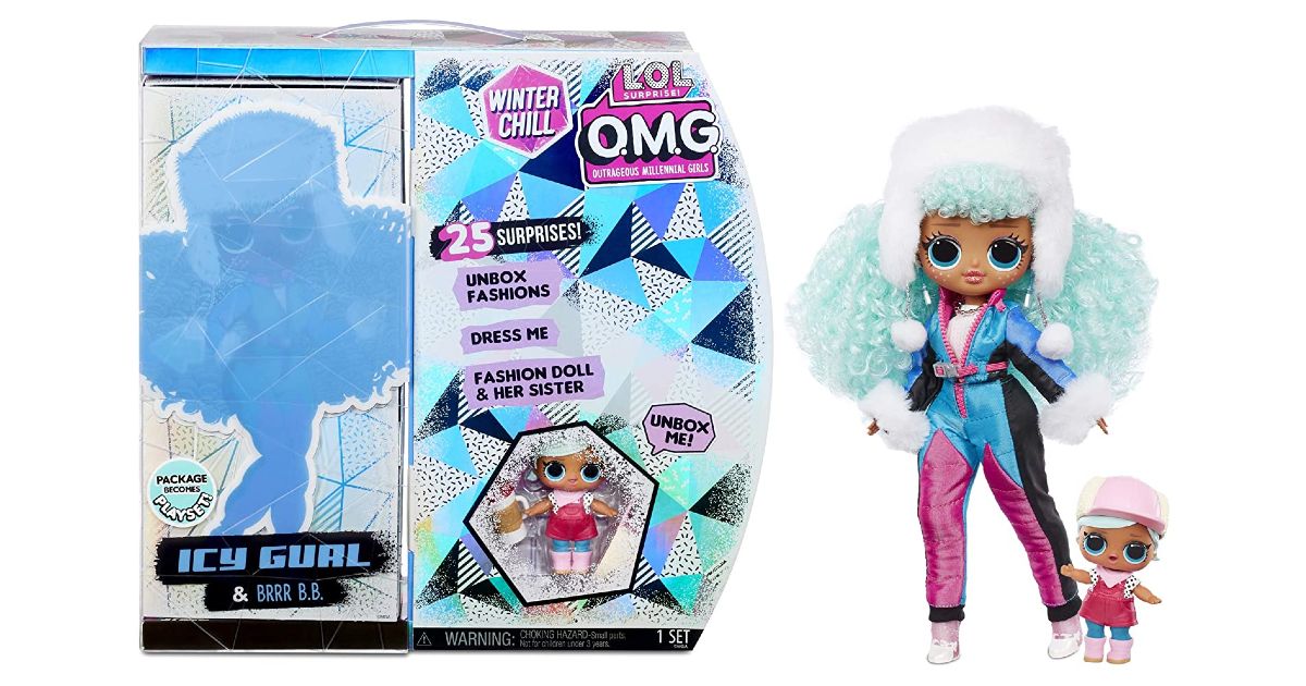 L.O.L. Surprise OMG Winter Chill ICY Gurl ONLY $19.99 (Reg. $35)