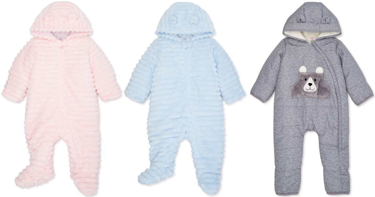 Baby Plush Snowsuit 