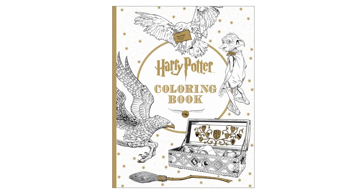 Harry Potter Coloring Book ONLY $6.99 (Reg. $16)
